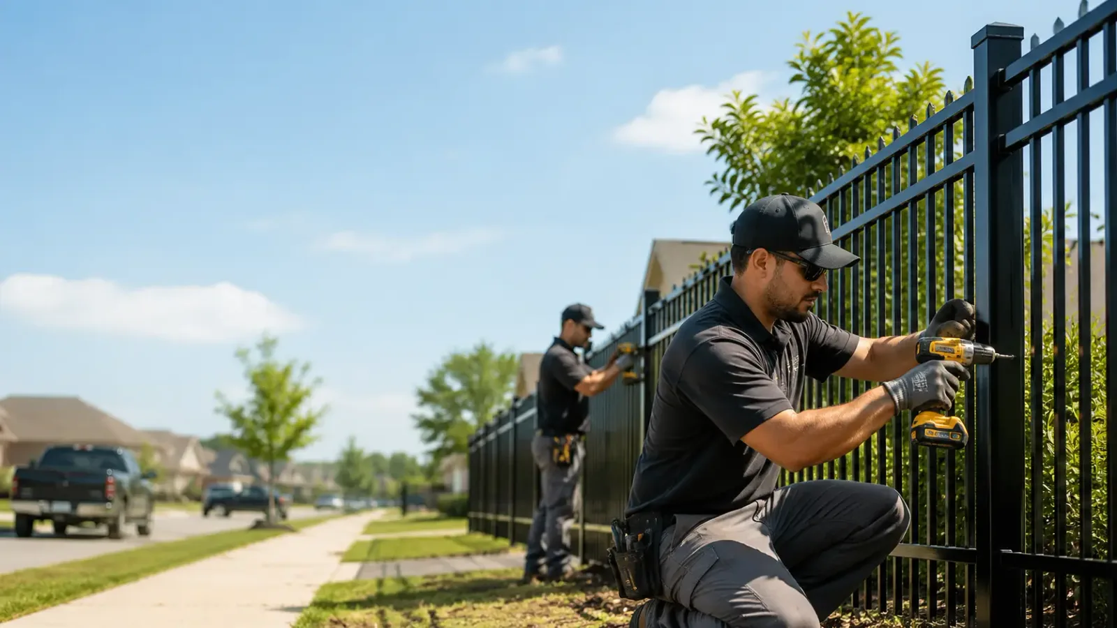 Metal Fence Installation in Leonard, MN